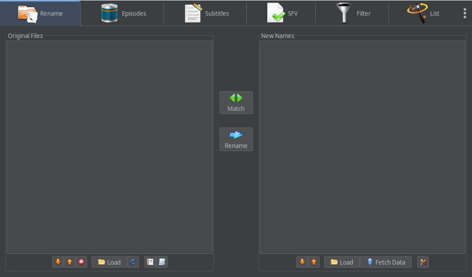 OpenFileBot Main Interface