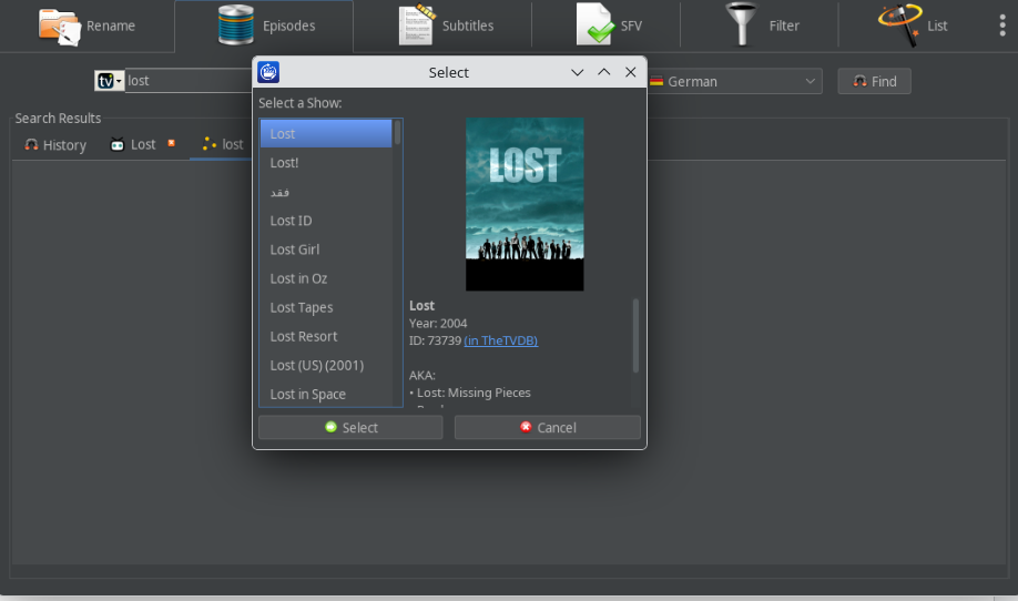 FileBot Detail Previews